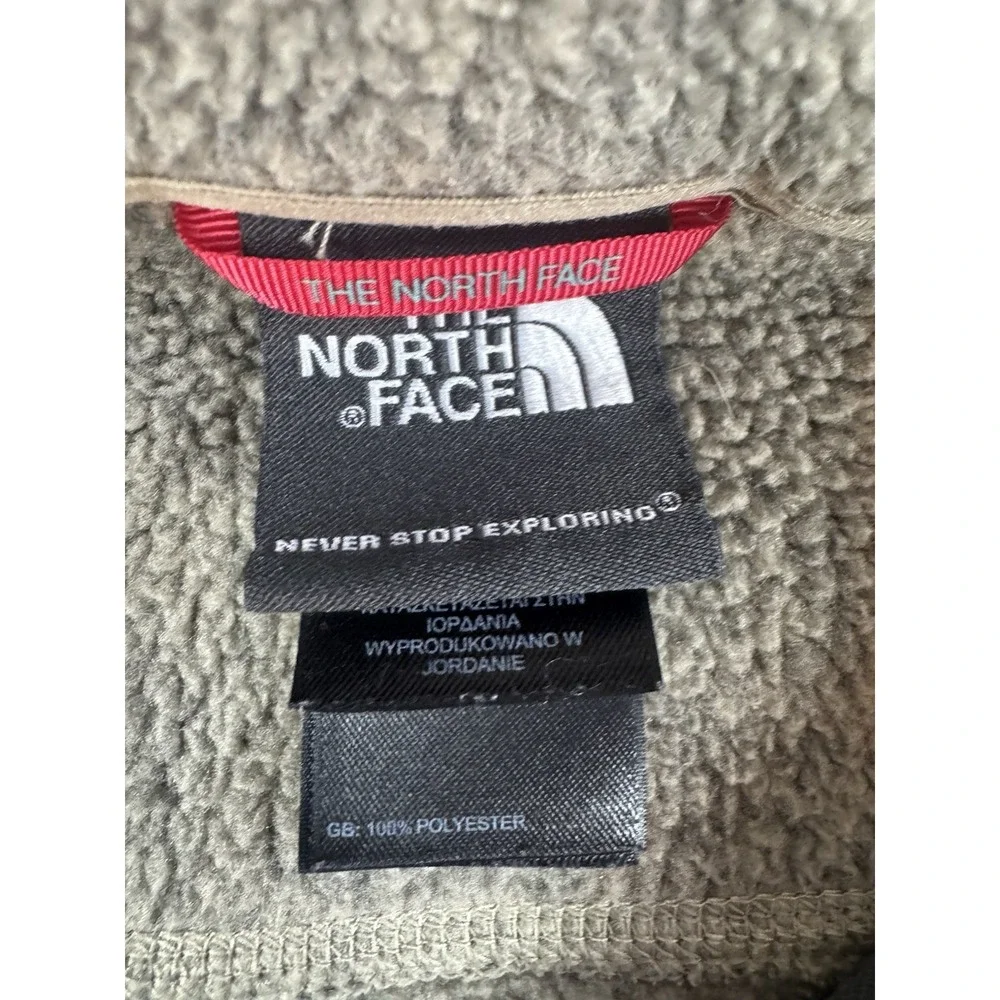 The North Face Sweater Men M Gray‎ 1/4 Zip Fleece Jacket Pullover Outdoor Hiking